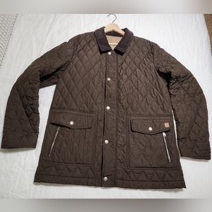 Eduard Dressler quilted mens jacket size xl
